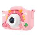 Appareil photo pour enfants X12S avec dragon mignon et carte mémoire de 32 Go